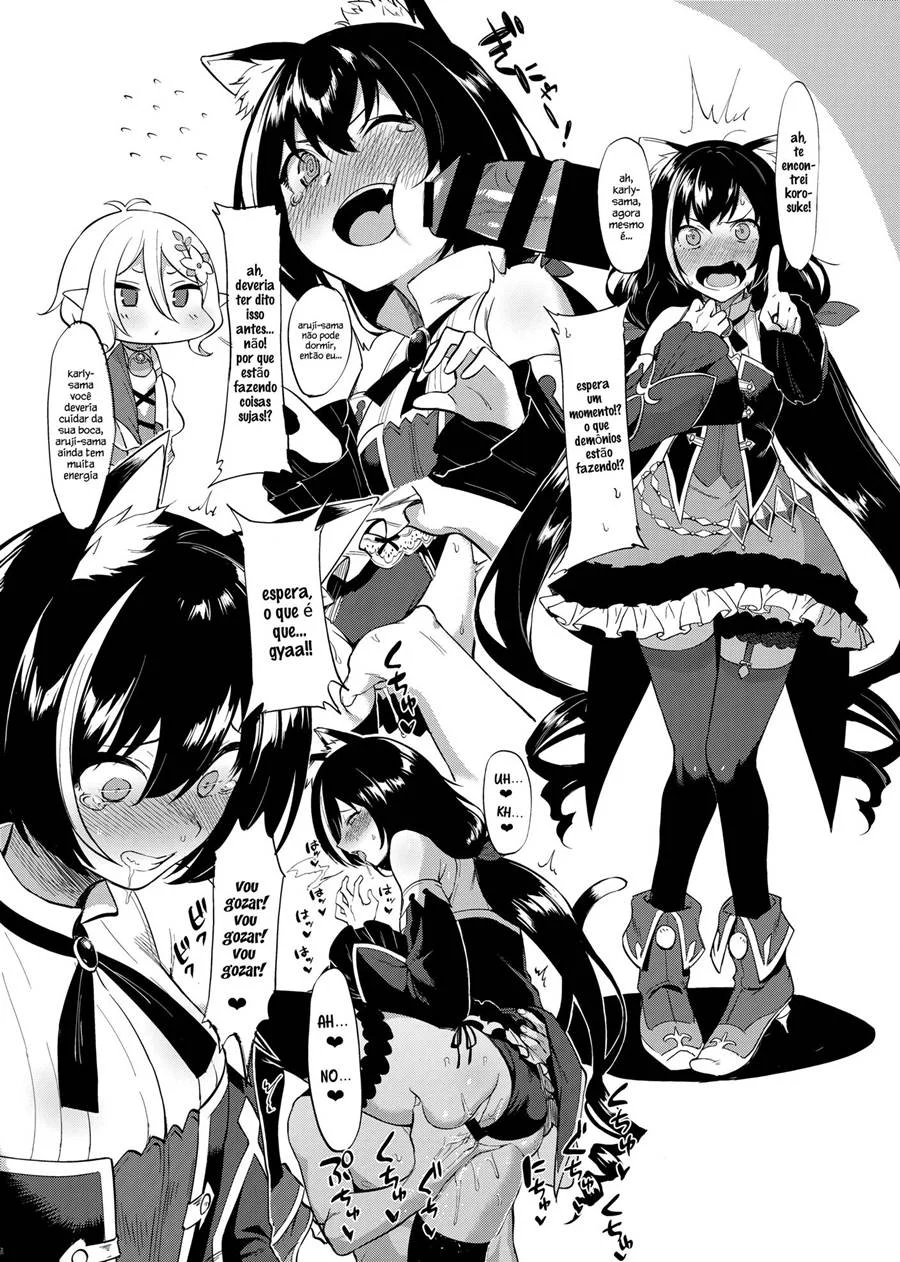 Putaria Explícita de Princesas Fodendo: HQ Perversa Total