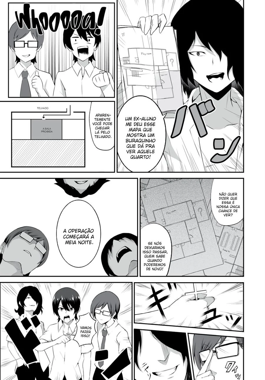 Leite Escorrendo na Cadeia - Hentai Brutal de Ordenha Humana