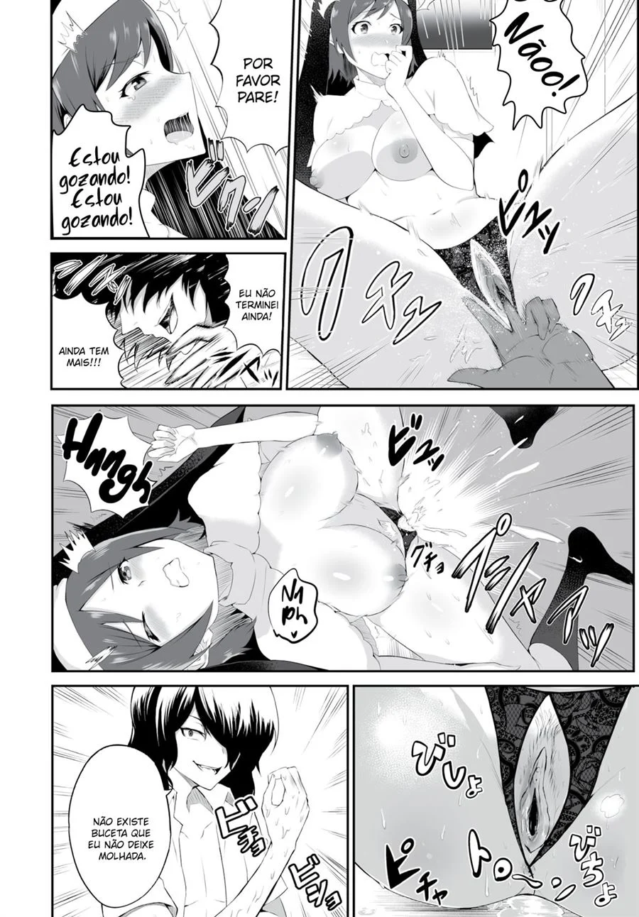 Leite Escorrendo na Cadeia - Hentai Brutal de Ordenha Humana