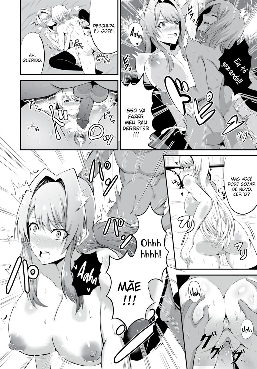 Amantes da Ordenha Intensa: Hentai Brutal em HQ