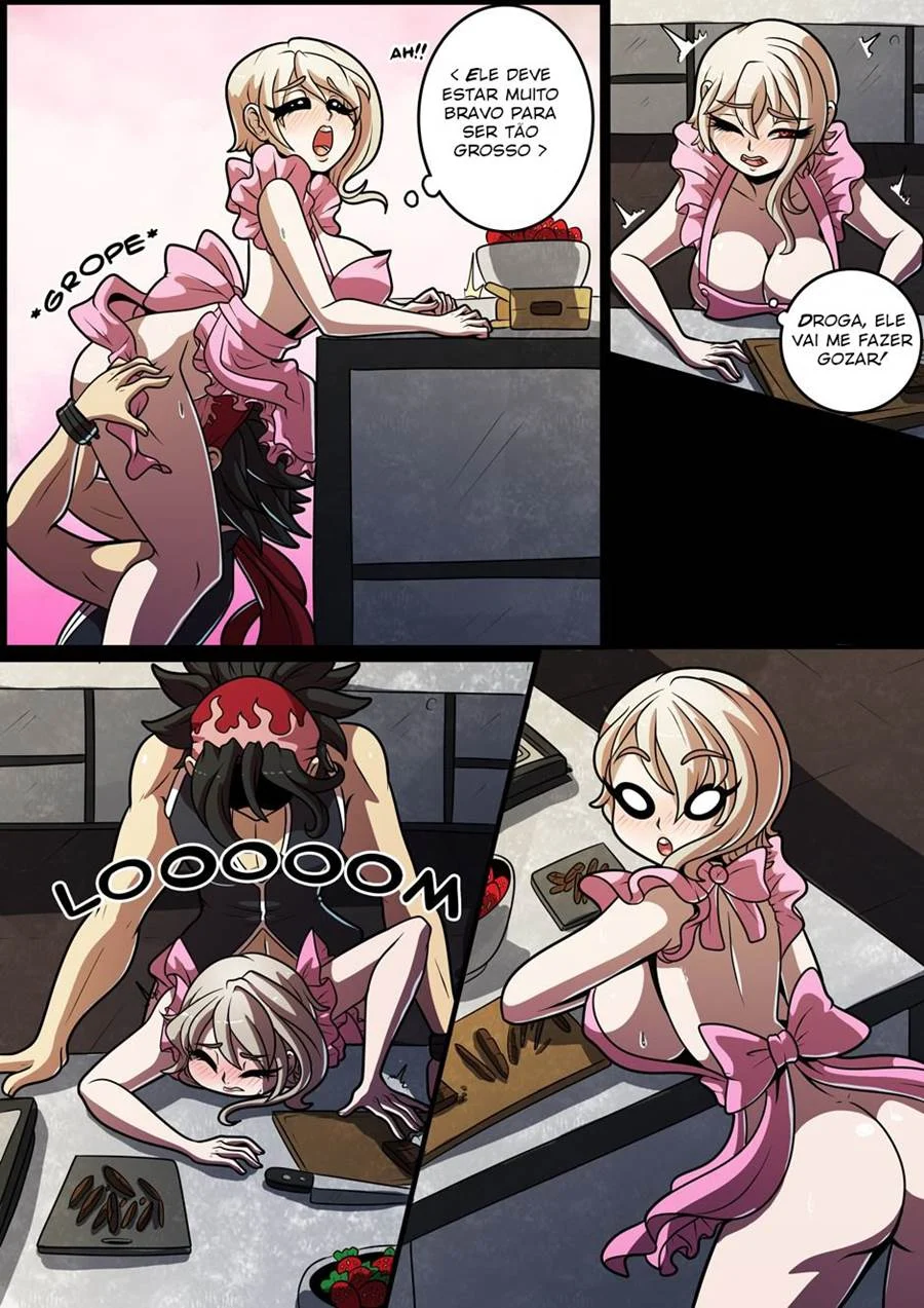 Chef de Perna Aberta: Naruto Emprega o Pênis Na Cozinha Chef de Perna Aberta: Naruto Emprega o Pênis Na Cozinha