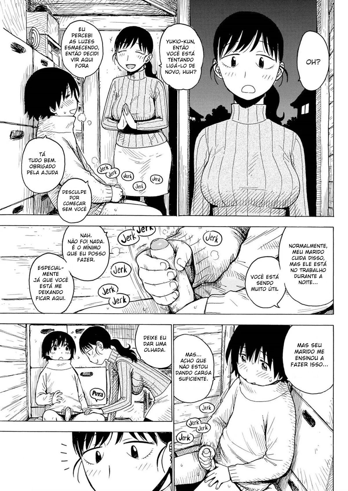 Tesão Público: Fudendo a Vizinha Casada no Meio da Rua