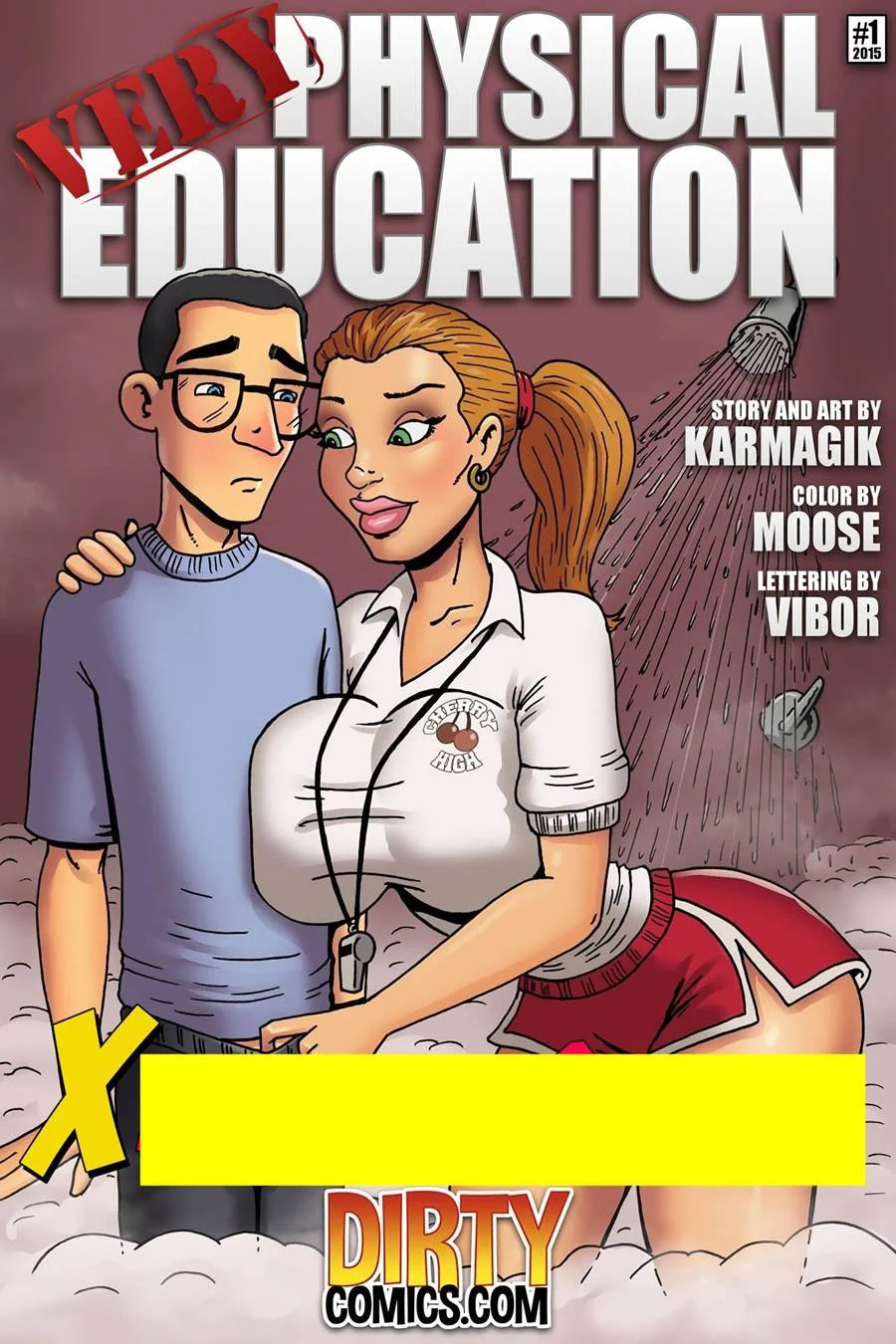 Educação Física com Vibe Lésbica: Quadrinhos Eróticos Explícitos