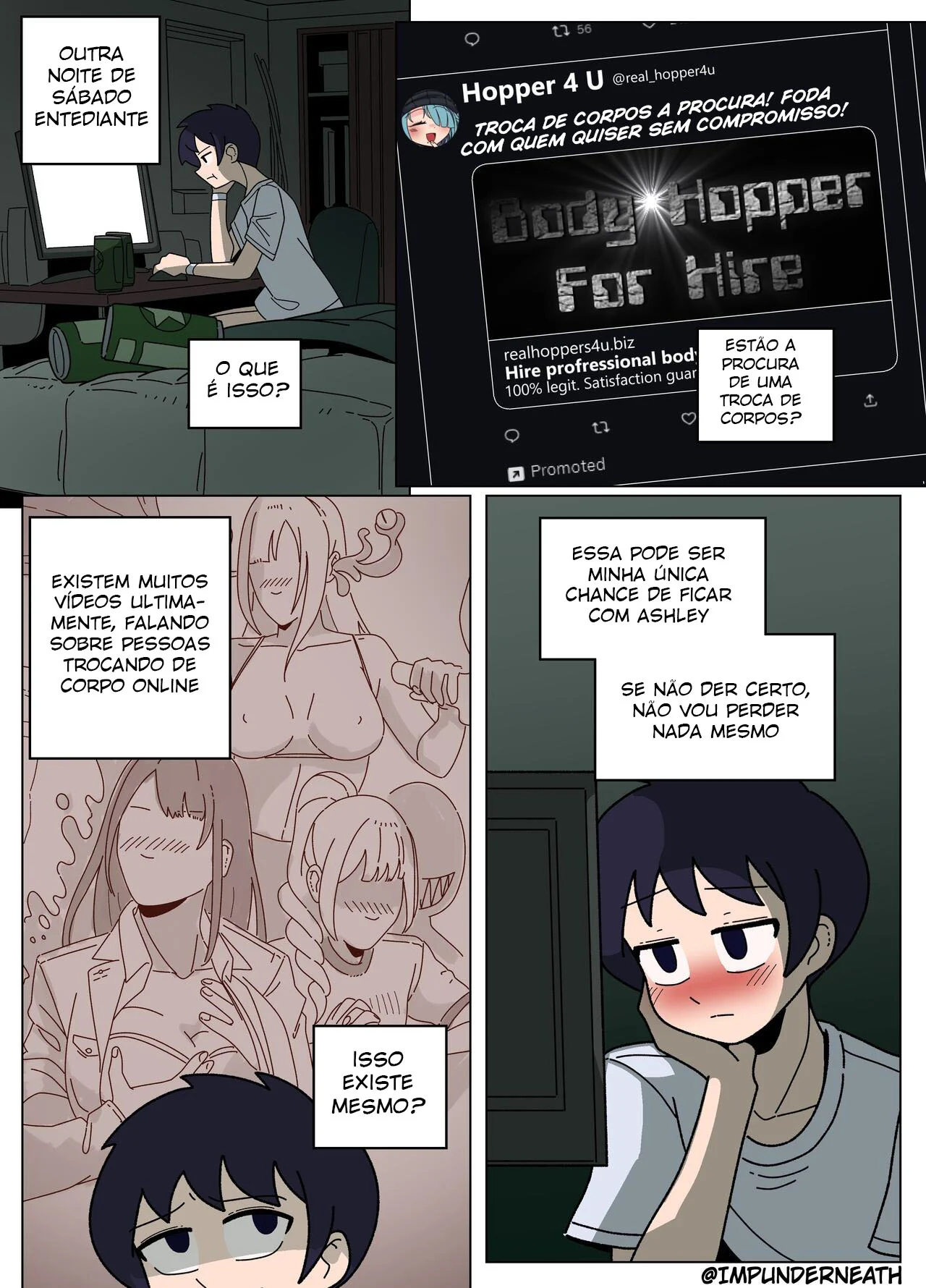 Dominação Profissional: Hentai em HQ com Cenas Explícitas de Submissão