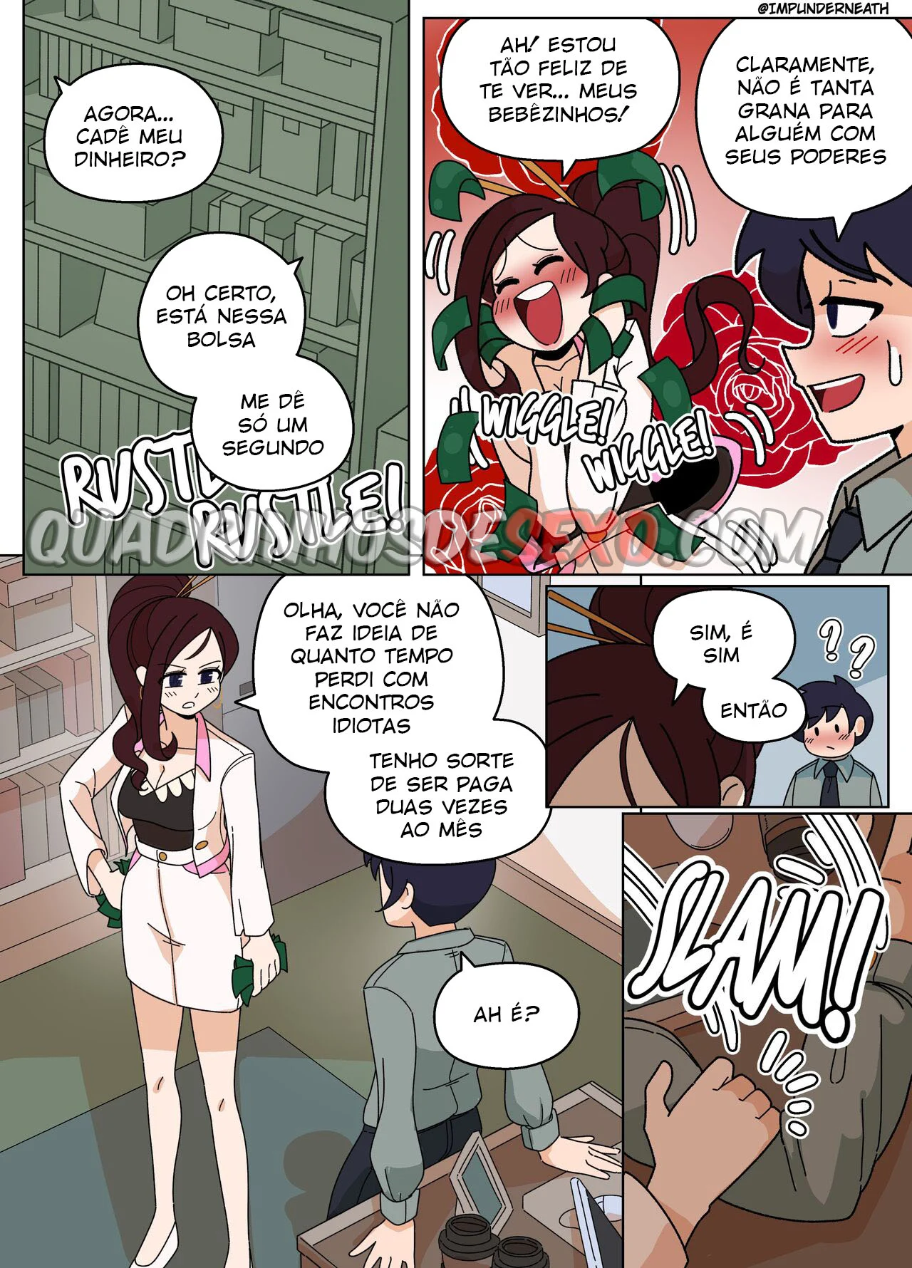 Dominação Profissional: Hentai em HQ com Cenas Explícitas de Submissão