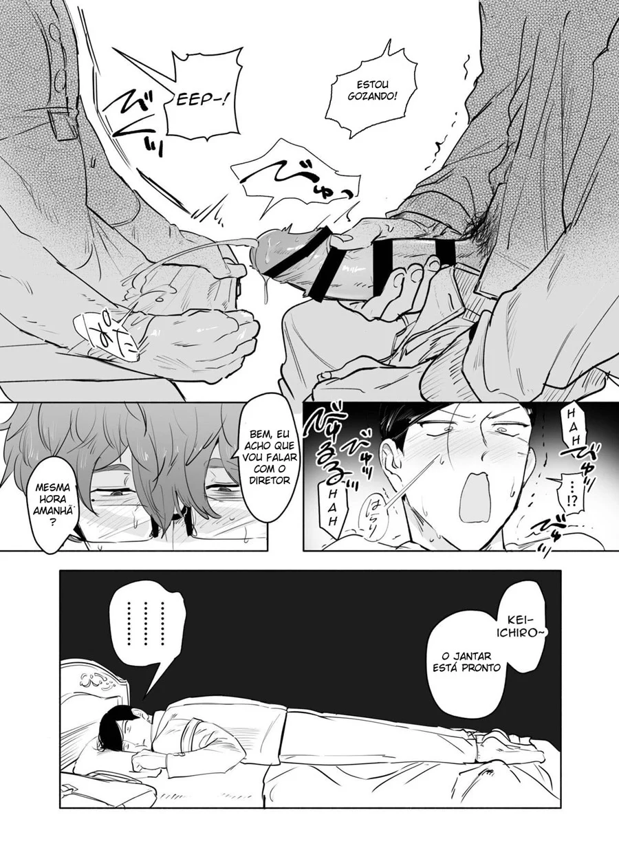 Professor Enche Aluno de Tesão - Hentai Yaoi Explícito em HQ