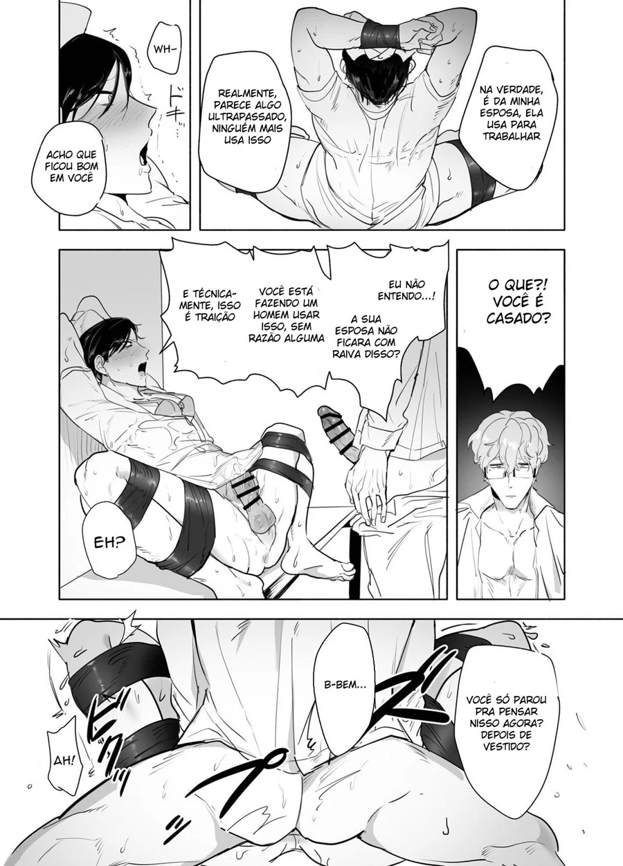 Professor Enche Aluno de Tesão - Hentai Yaoi Explícito em HQ