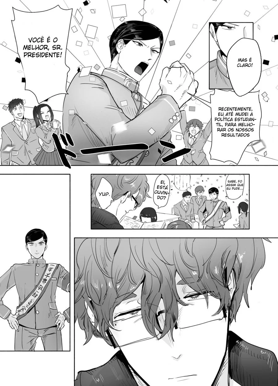 Professor Tarado Enfia o Pau no Aluno em HQ Pornô Explícita