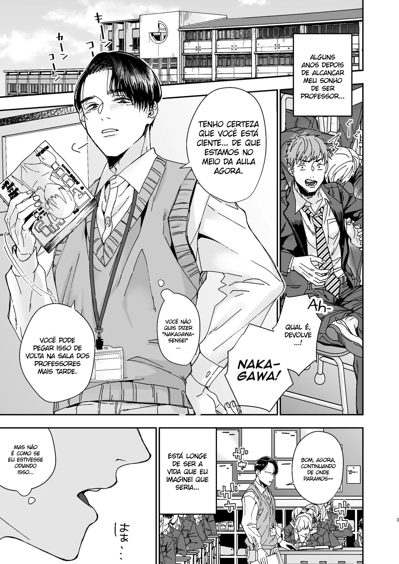 Professor Sedutor Domado: Aluno Vira Dono do Corpo e Prazer do Mestre