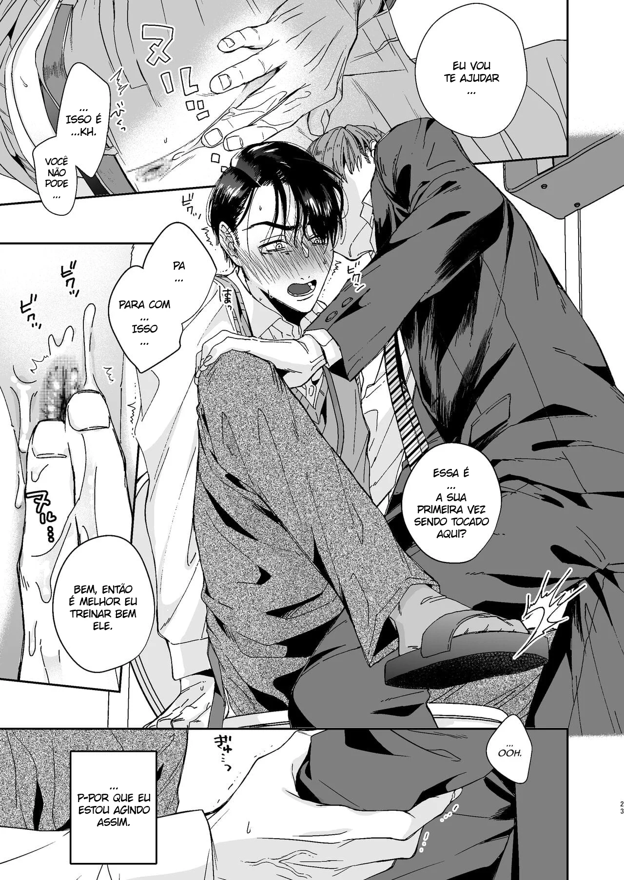 Professor Sedutor Domado: Aluno Vira Dono do Corpo e Prazer do Mestre