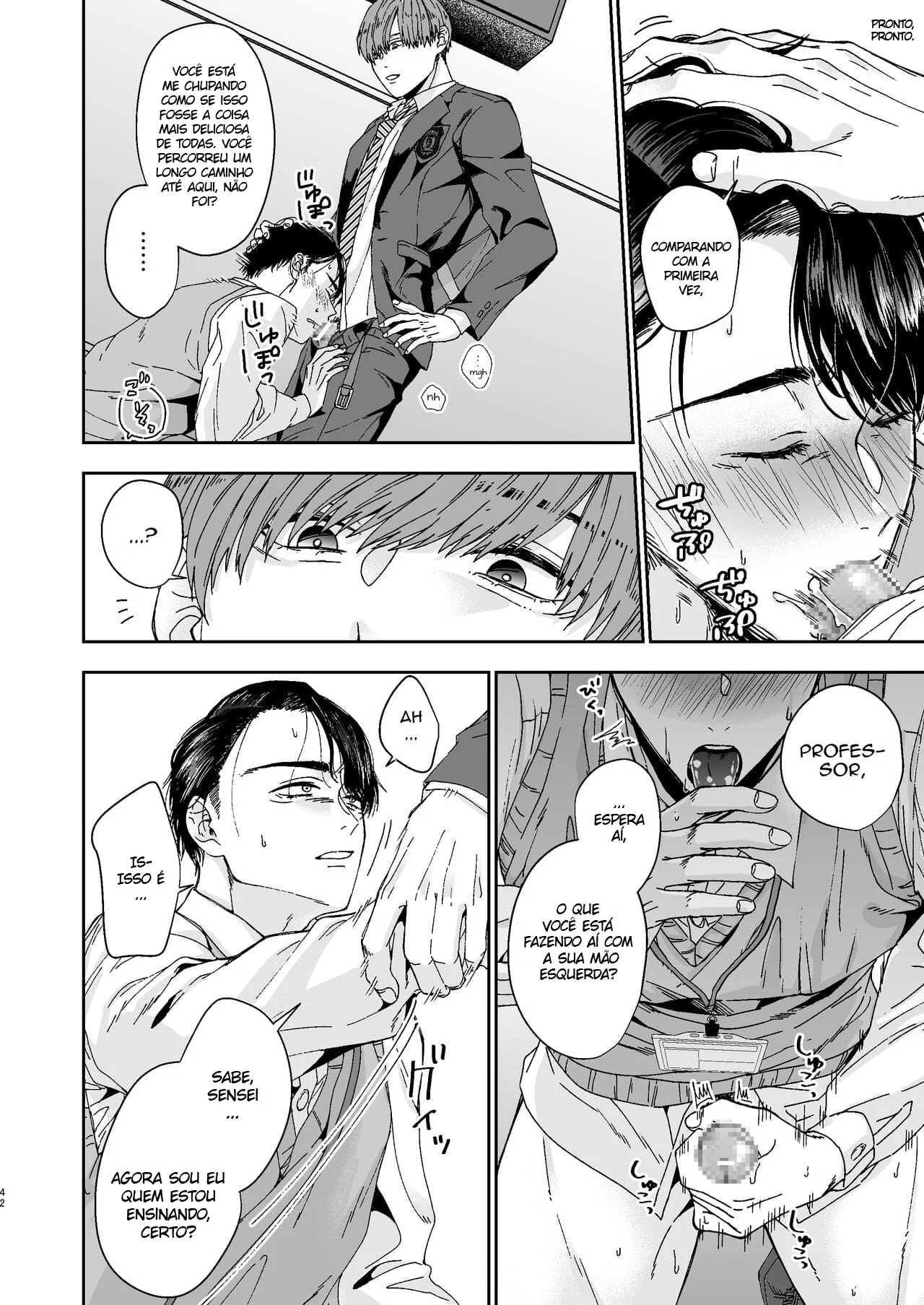 Professor Sedutor Domado: Aluno Vira Dono do Corpo e Prazer do Mestre