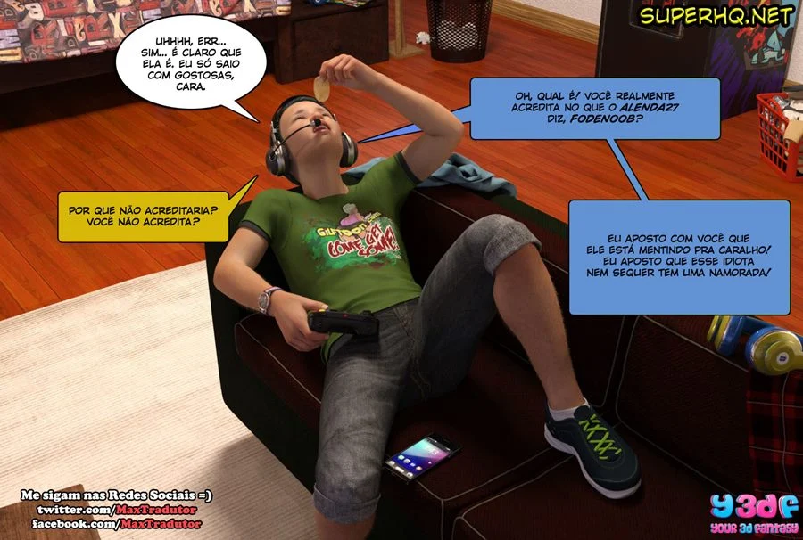 Cenas Proibidas: Quadrinhos 3D de Sexo Explícito e Masturbação Cenas Proibidas: Quadrinhos 3D de Sexo Explícito e Masturbação