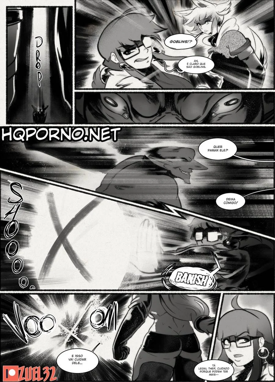 Uma noite de prazer e perversão com goblins no motel