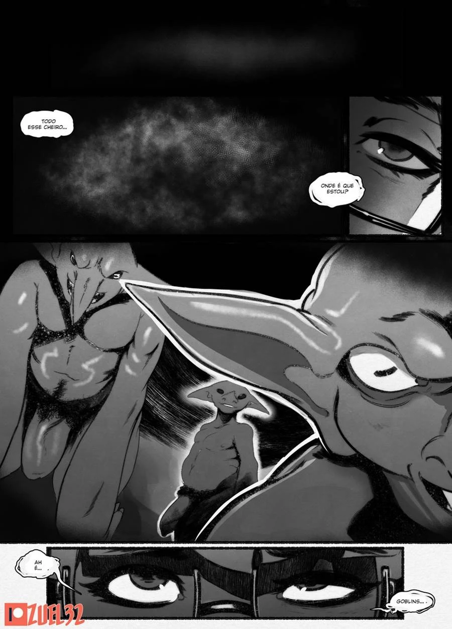 Uma noite de prazer e perversão com goblins no motel