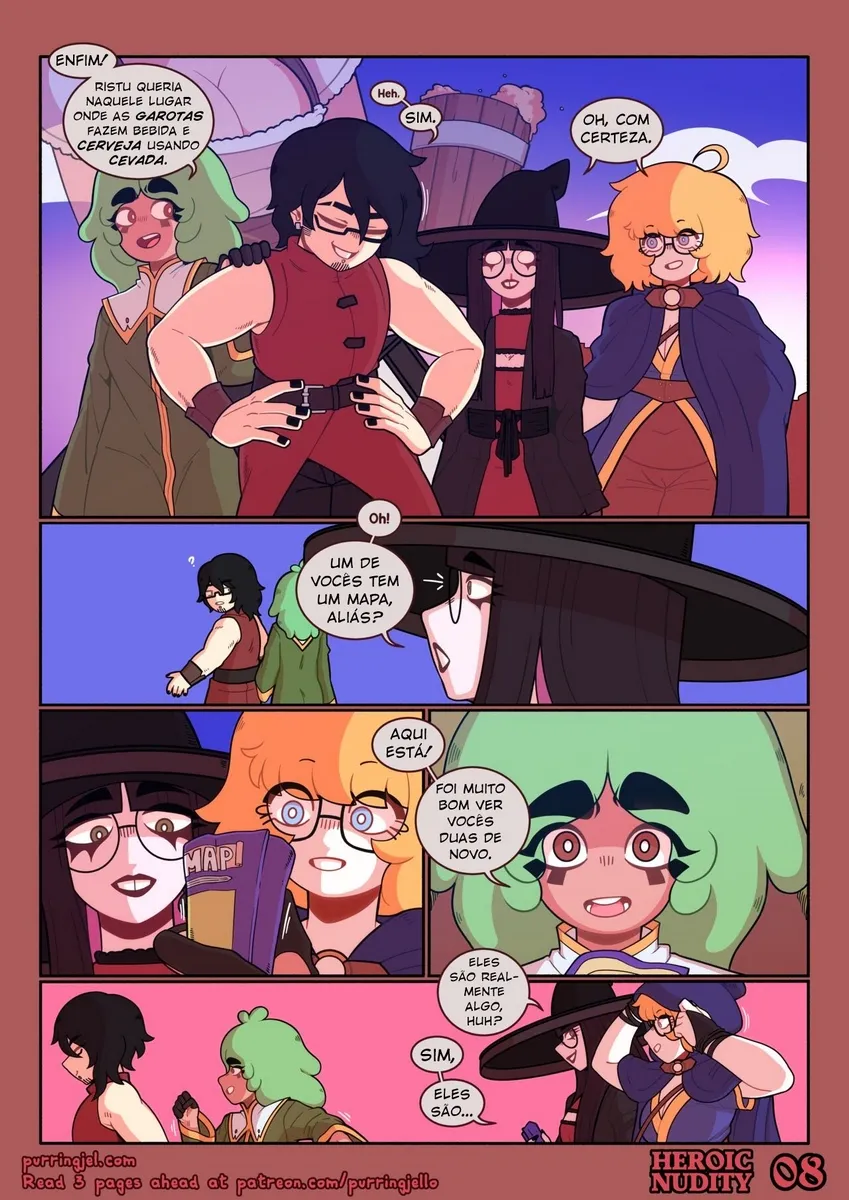 Gatinho submissa implorando por sexo selvagem - Quadrinhos Eróticos Exclusivos