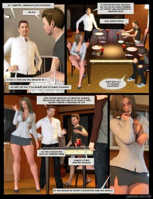 Sexo Explícito com a Mamãe em 3D: HQs de Foda Quente e Estímulo