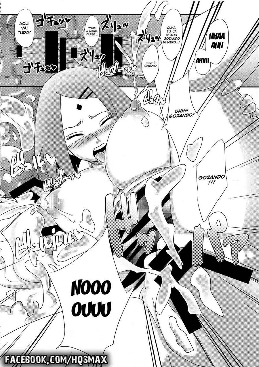 Serviço Secreto de Konoha: Sexo Explícito com Naruto em HQ Proibida