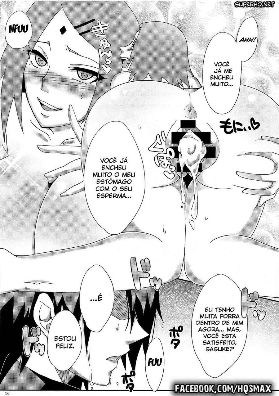 Serviço Secreto de Konoha: Sexo Explícito com Naruto em HQ Proibida