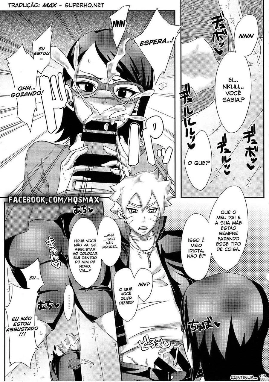 Serviço Secreto de Konoha: Sexo Explícito com Naruto em HQ Proibida