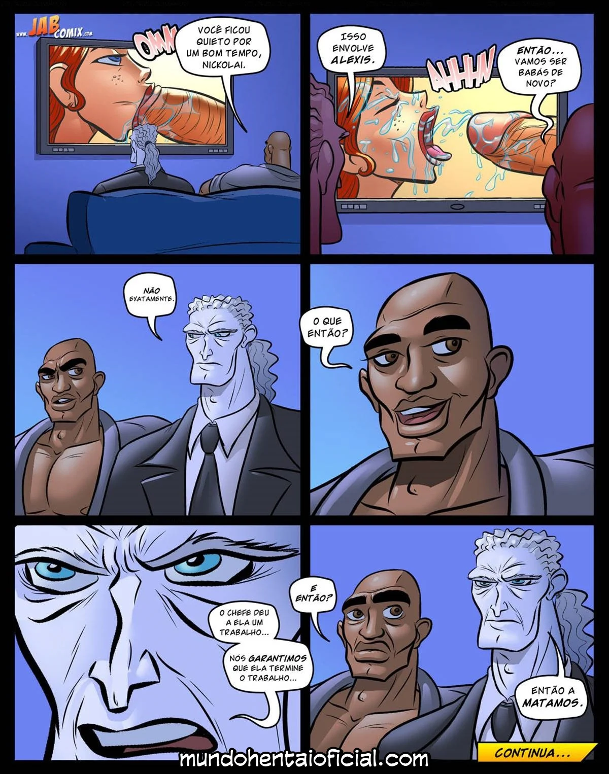 Gostosa Ômega 3: Desejo Explícito nos Quadrinhos de Sexo Proibido