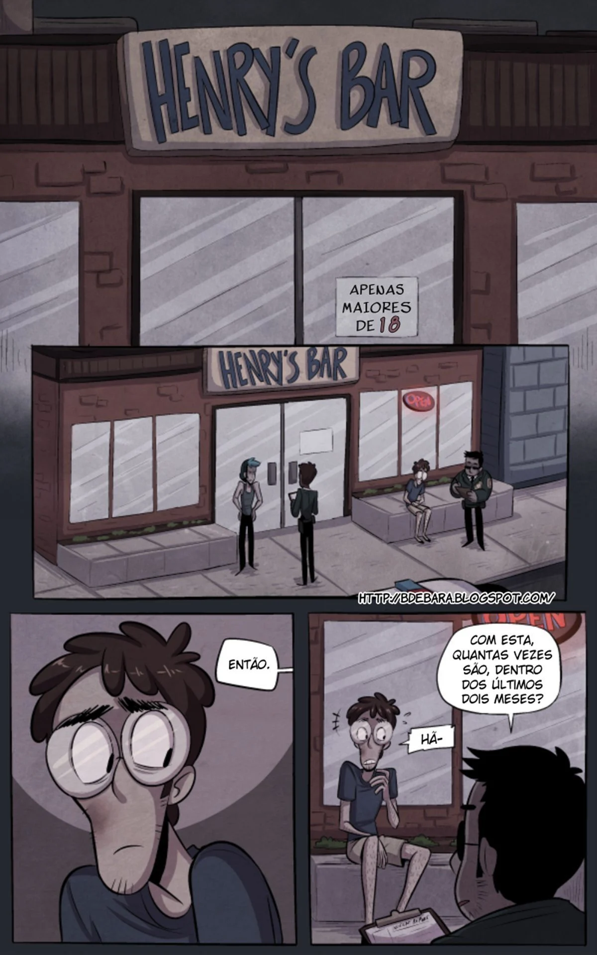 Quadrinho Erótico Gay: Policial Dominador Fode o Bandido Safado na Prisão