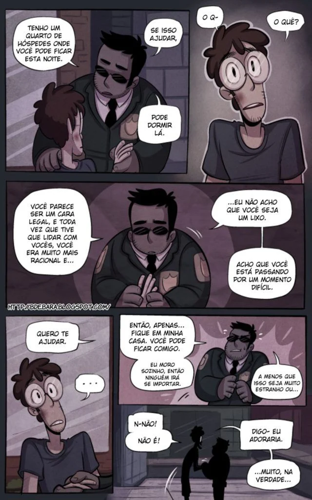 Quadrinho Erótico Gay: Policial Dominador Fode o Bandido Safado na Prisão