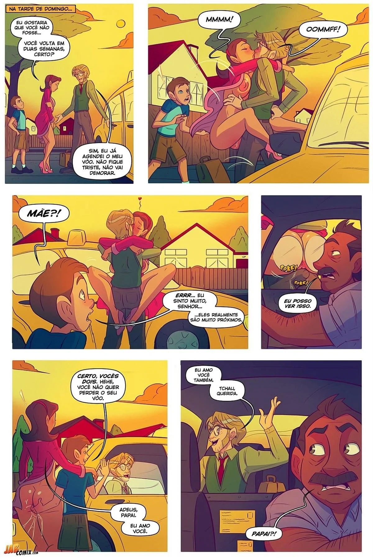 Sexo Explícito com a Mãe: Cena Quente em HQ Hentai