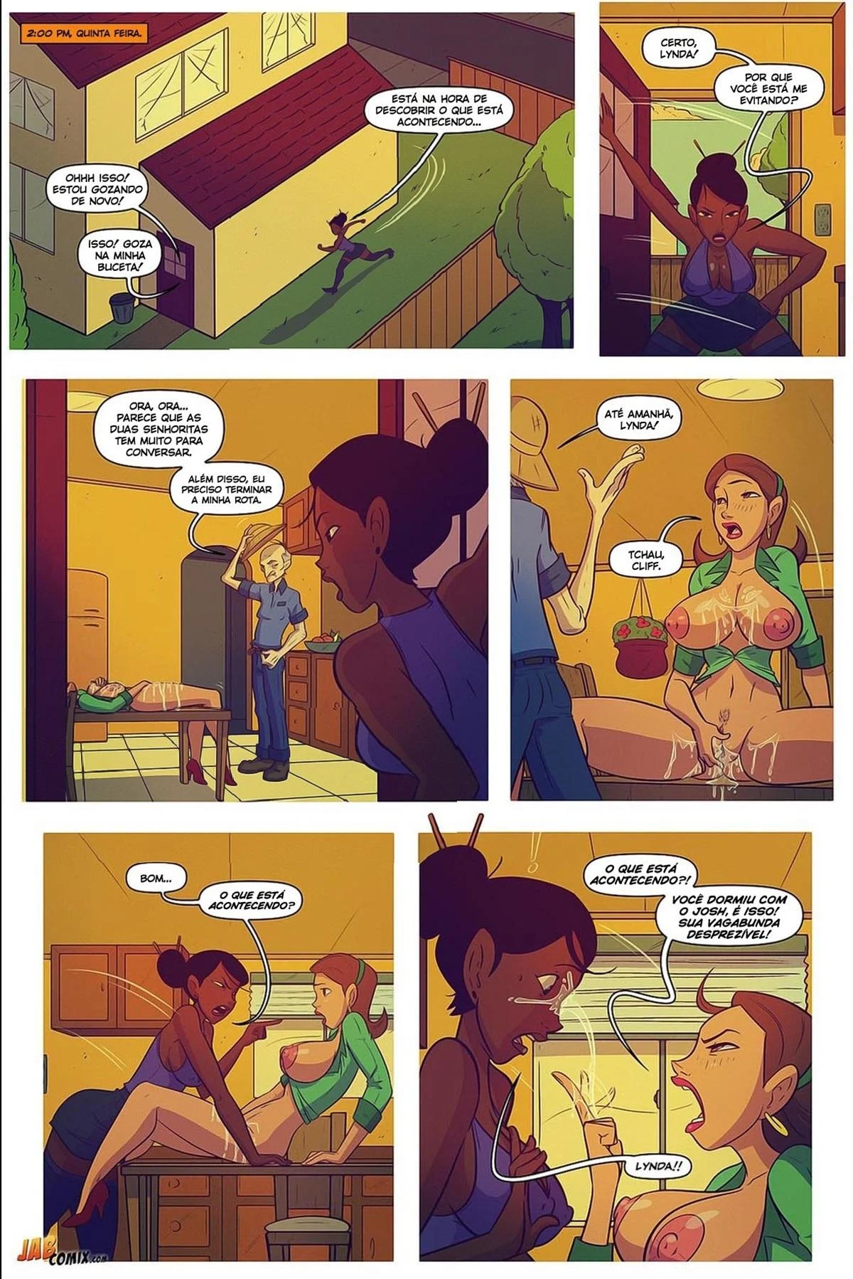 Sexo Explícito com a Mãe: Cena Quente em HQ Hentai