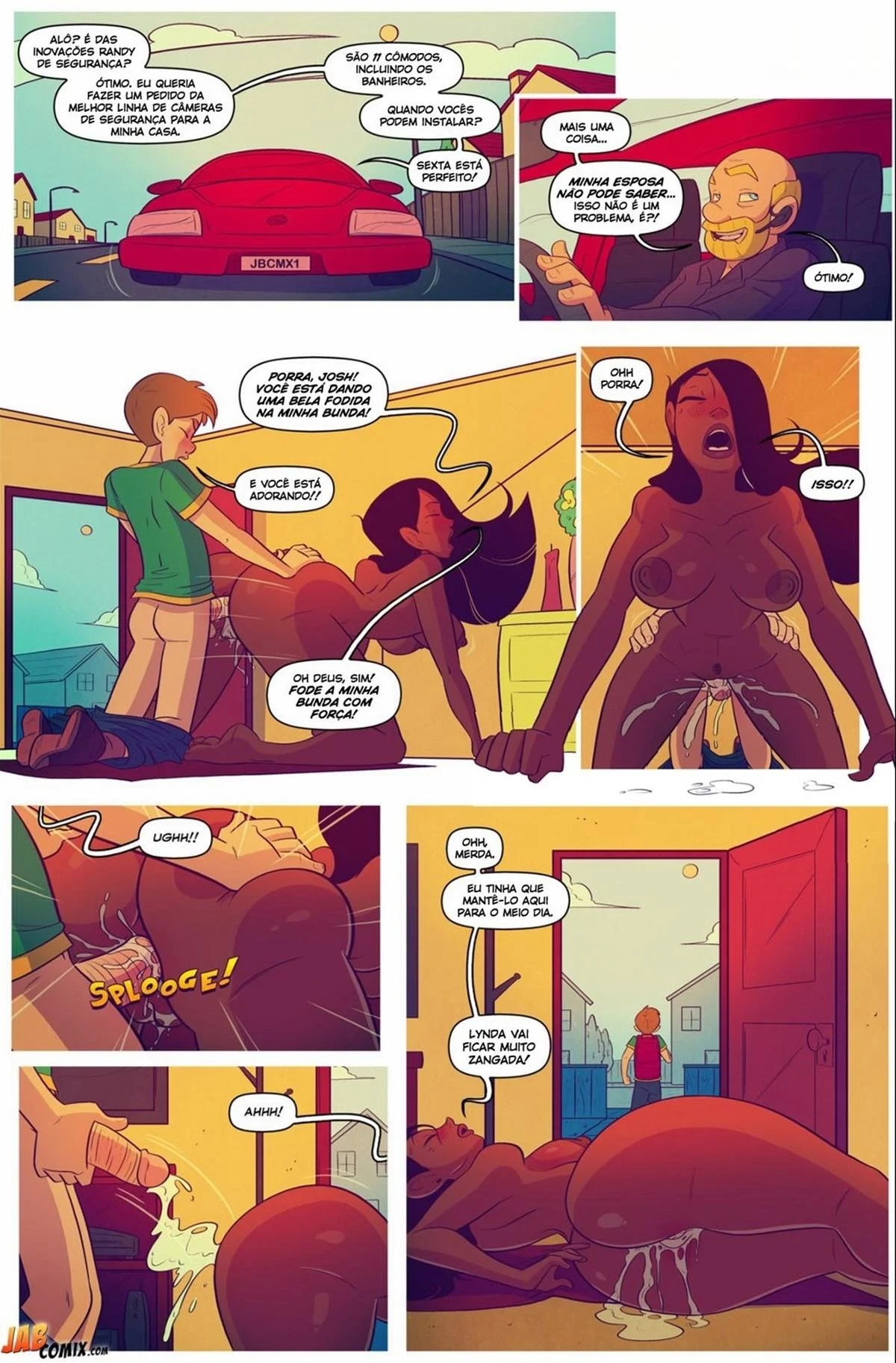 Sexo Explícito com a Mãe: Cena Quente em HQ Hentai