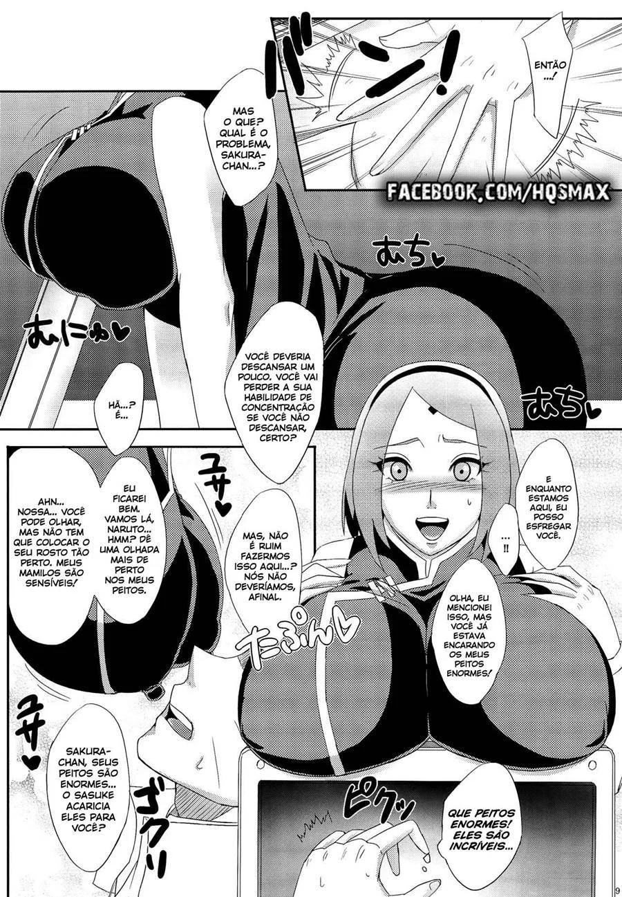 Quadrinhos Proibidos de Naruto | Sexo Explícito com as Ninjas de Konoha