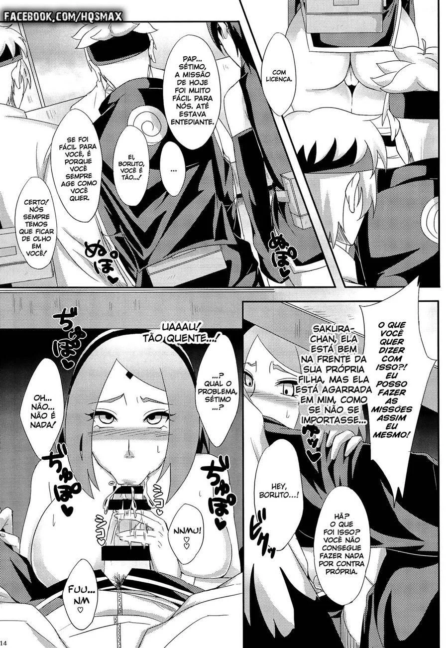 Quadrinhos Proibidos de Naruto | Sexo Explícito com as Ninjas de Konoha