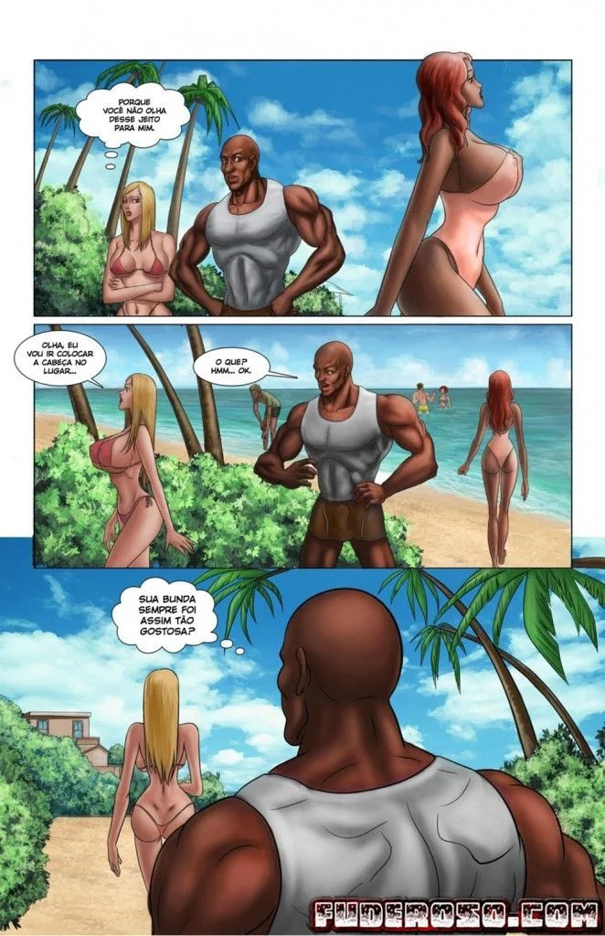 Garota do Biquíni Exibindo Toda Sua Pepeca - HQ Pornô Interracial Picante Garota do Biquíni Exibindo Toda Sua Pepeca - HQ Pornô Interracial Picante