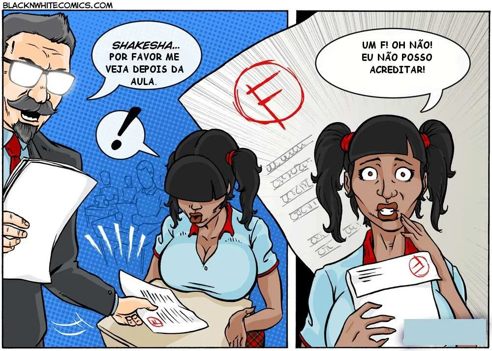 Aulas de Sexo: A Aluna que Ganhava Notas na Cama - HQ Erótica Explícita Aulas de Sexo: A Aluna que Ganhava Notas na Cama - HQ Erótica Explícita