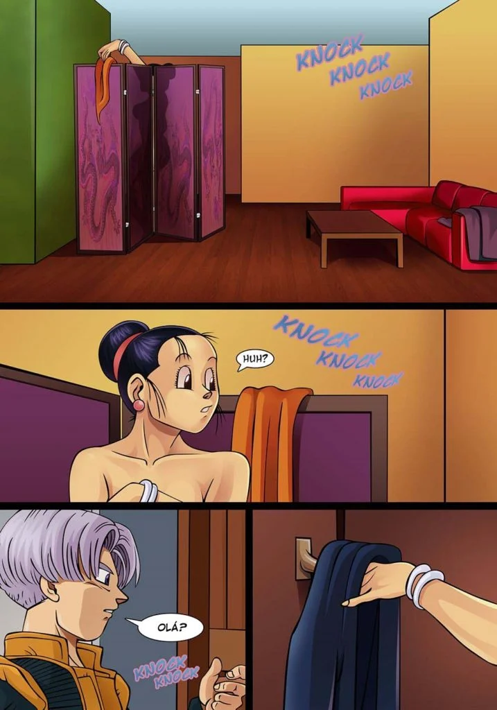 Sexo Proibido da Chichi com Trunks em HQ Erótica de Dragon Ball GT Sexo Proibido da Chichi com Trunks em HQ Erótica de Dragon Ball GT