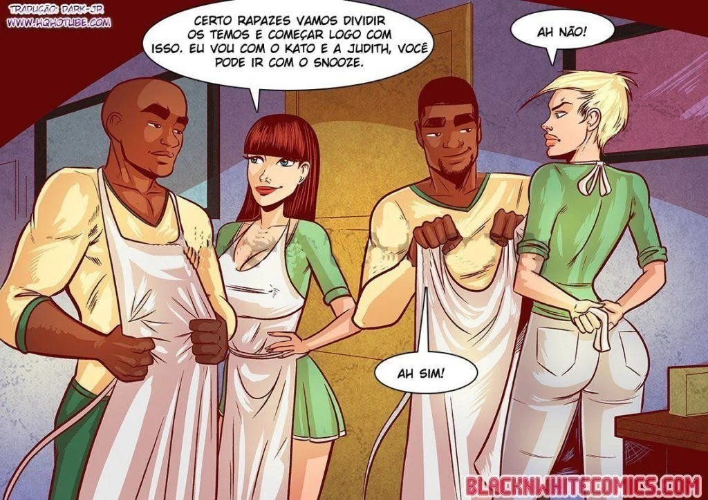 Estudantes Novinhas Transando: Sexo Inter-racial Explícito em HQ de Hentai Proibido