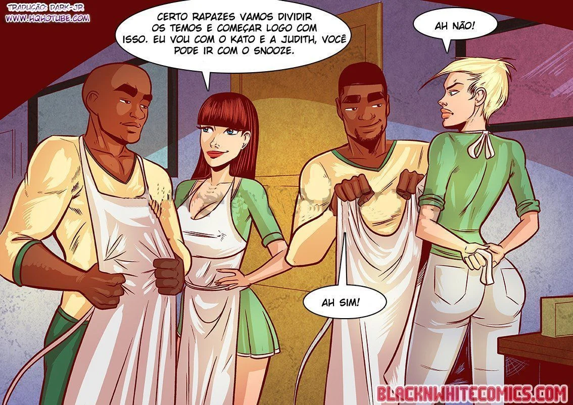 Estudantes Novinhas Transando: Sexo Inter-racial Explícito em HQ de Hentai Proibido