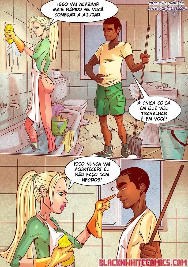 Estudantes Novinhas Transando: Sexo Inter-racial Explícito em HQ de Hentai Proibido