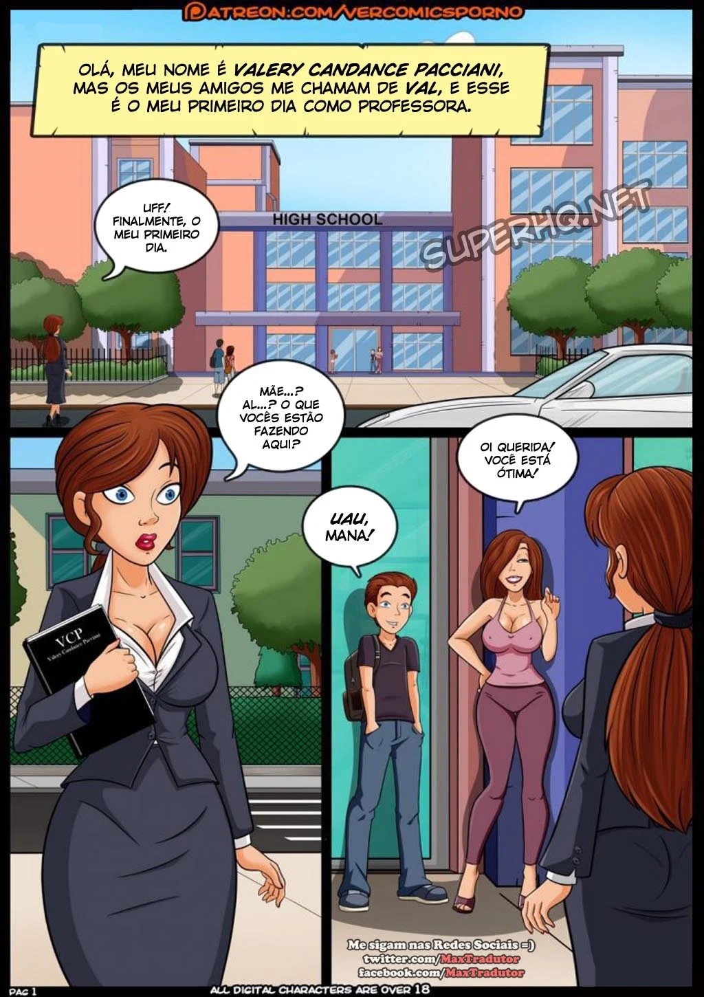 Aulas Proibidas: A Prof Hot me Macetou na Sala Vazia!