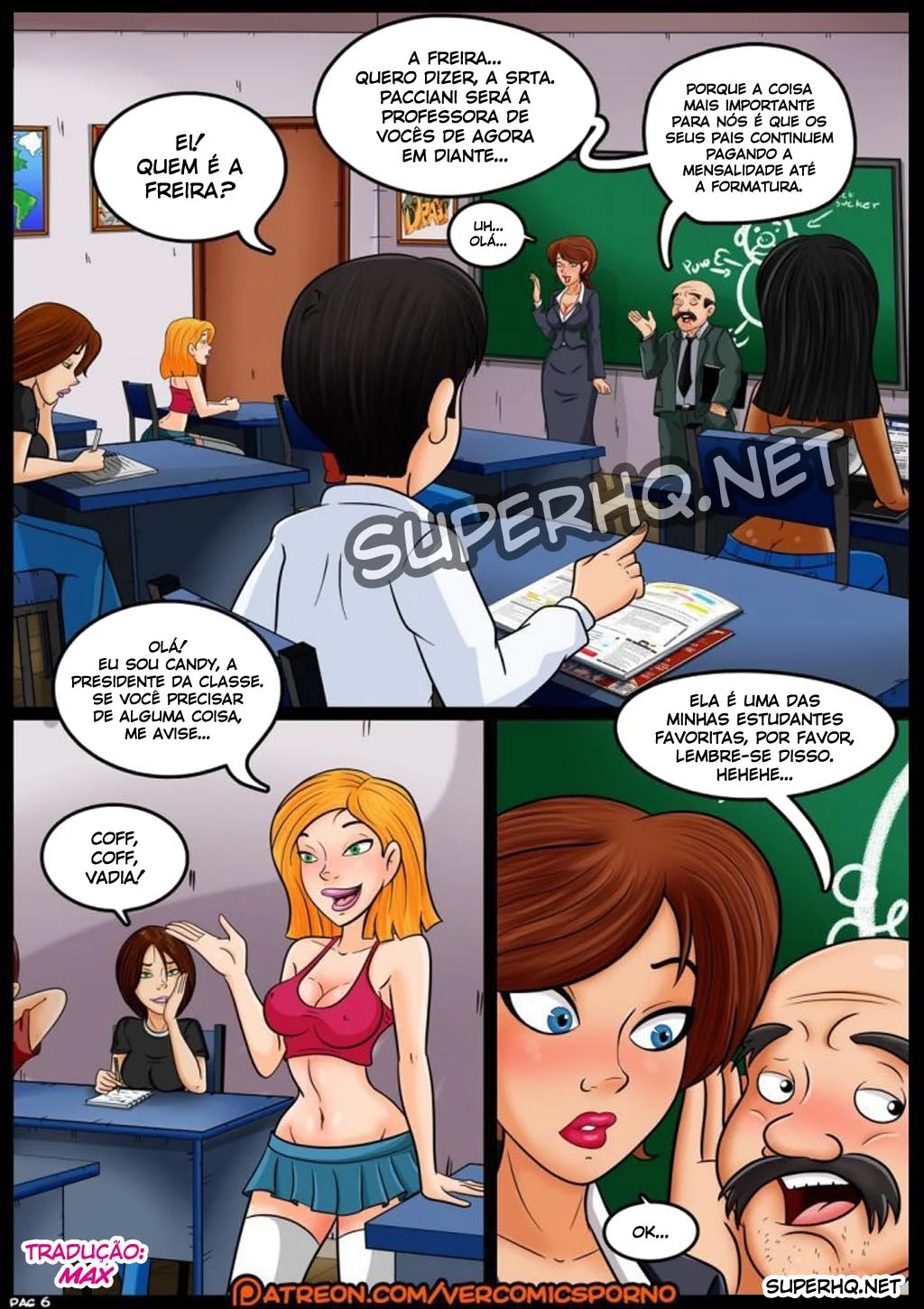 Aulas Proibidas: A Prof Hot me Macetou na Sala Vazia!