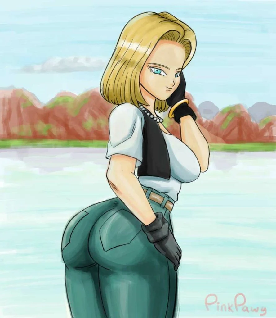 Quadrinhos Eróticos: Cell Dominando a Android 18 com Foda Brutal em HQ Pornô