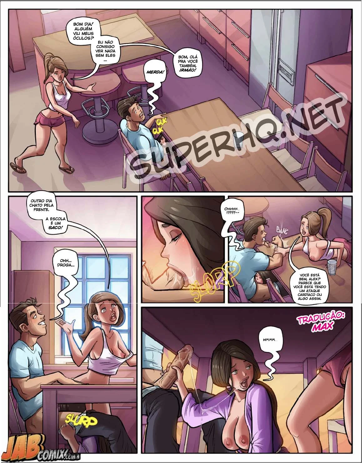 Sedução e Espionagem: Hentai Explícito em HQ com Cenas de Sexo Intenso