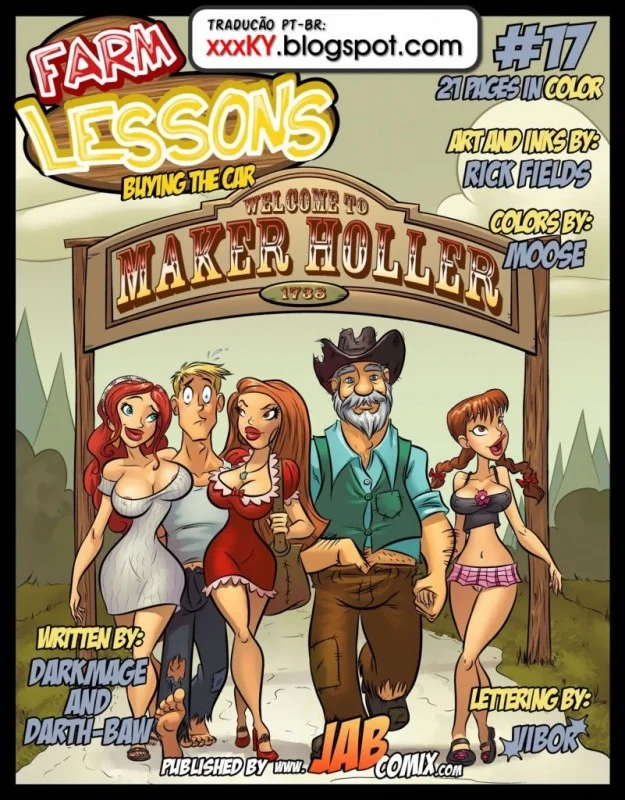 Pai da Fazenda Enche a Filha de Prazer em Lições Picantes