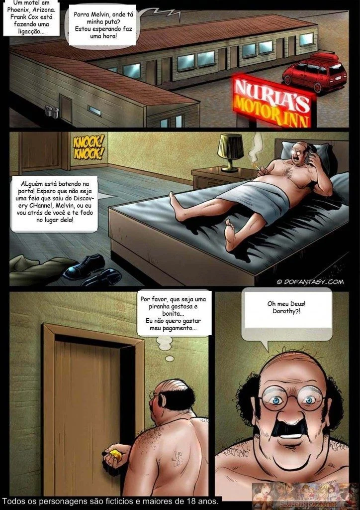 Pai devassa a filha prostituta em HQ de sexo explícito e tabu