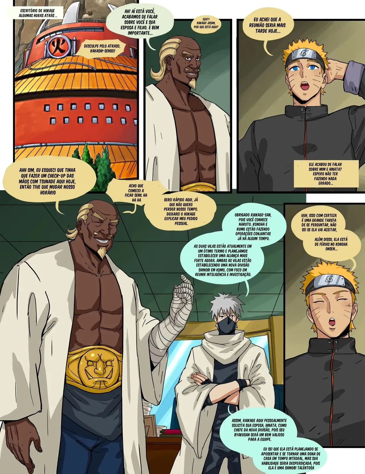 Hentai Explícito de Naruto: Aventura Erótica na Vila da Folha