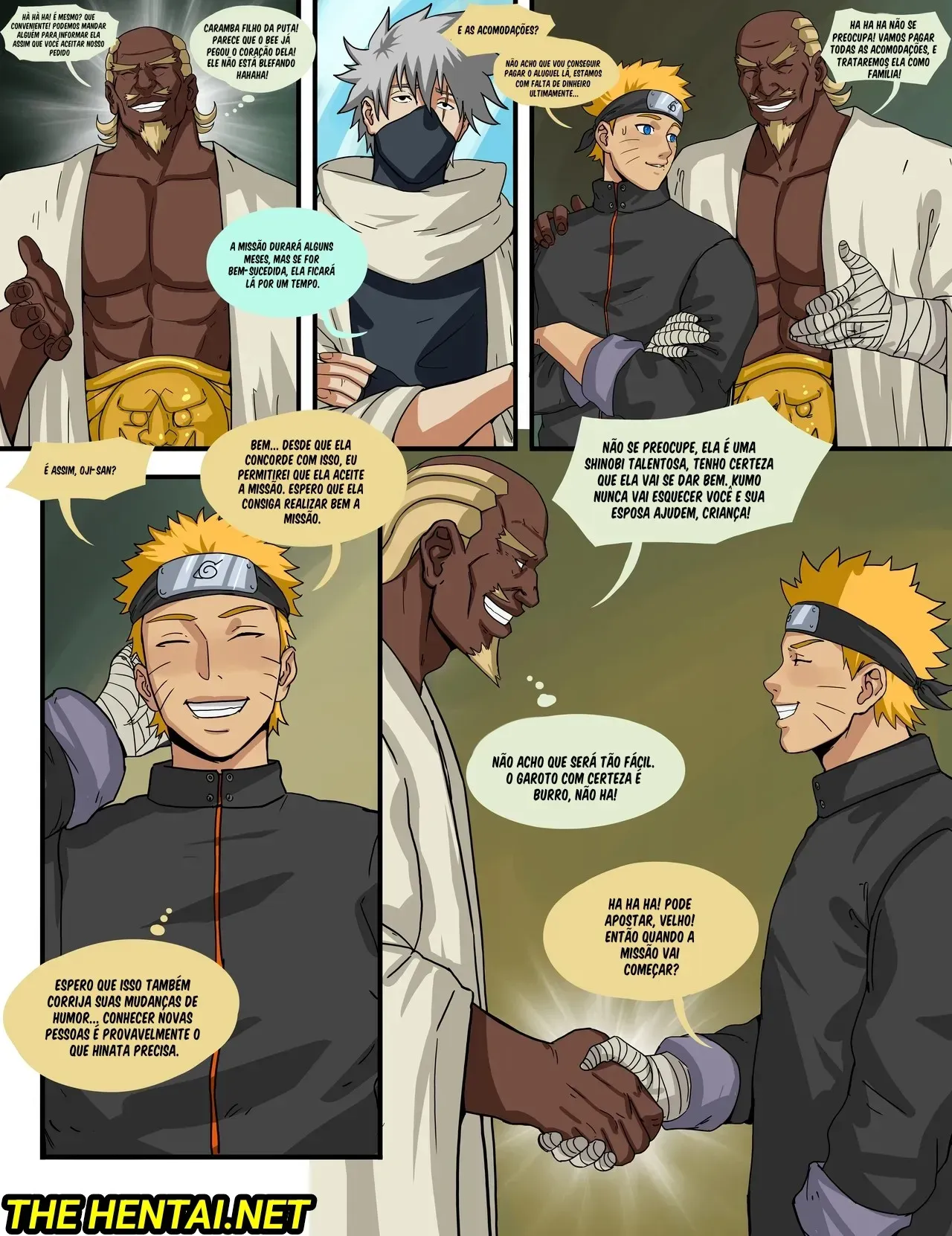 Hentai Explícito de Naruto: Aventura Erótica na Vila da Folha