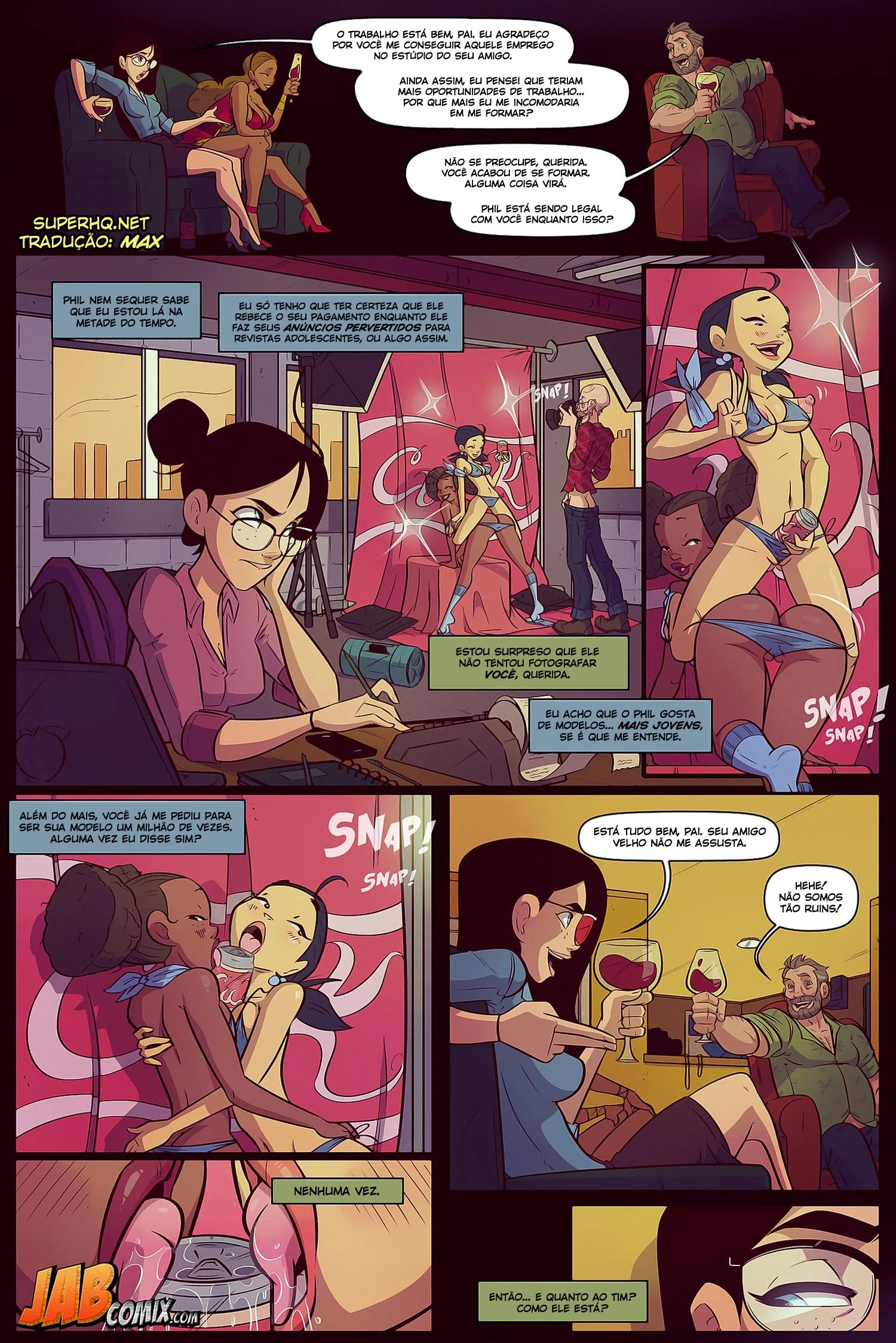 Sessão Erótica em HQ: Sacie Suas Fantasias com Fotos Proibidas