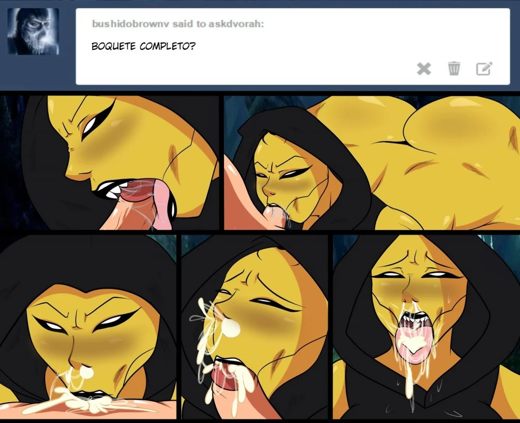 Hentai Explícito de Mortal Kombat: Cenas Proibidas de Luxúria Sangrenta