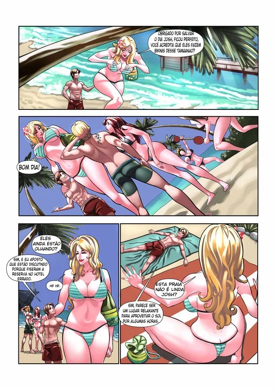 Hotel Amazon 2: Era das Amazonas - Sexo Selvagem em Quadrinhos Eróticos