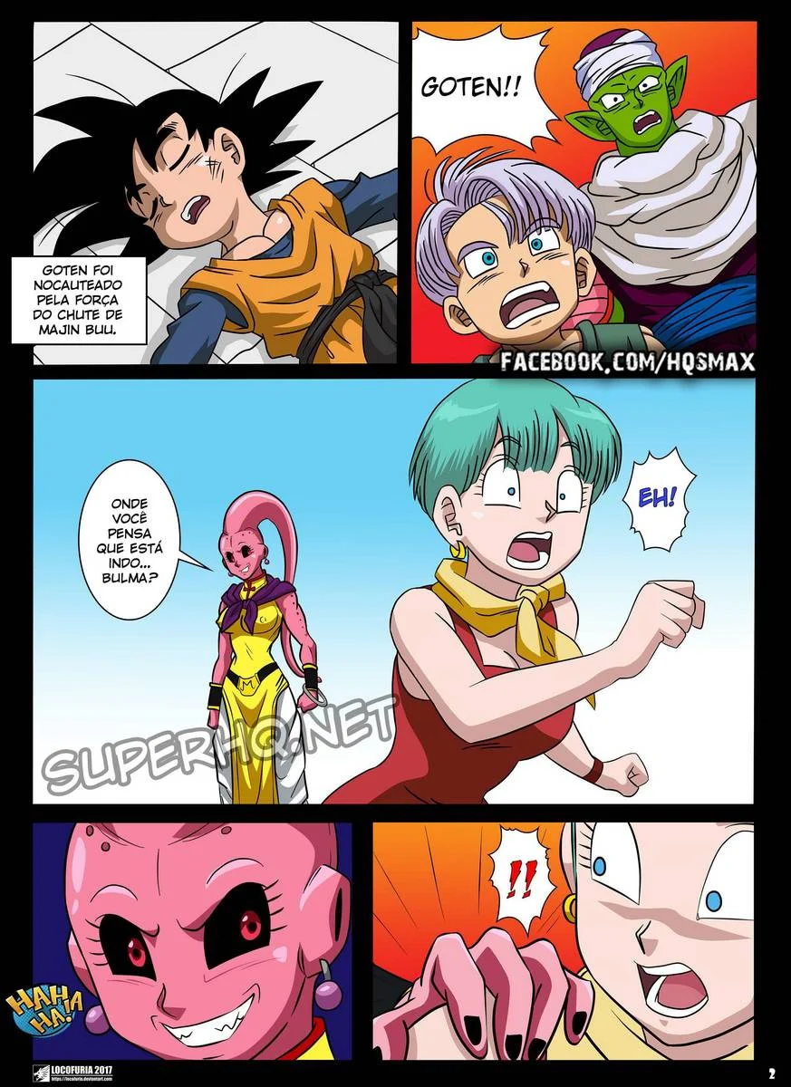Exploração Erótica Brutal: Majin Buu Violenta Bulma em HQ Pornô de Dragon Ball Z
