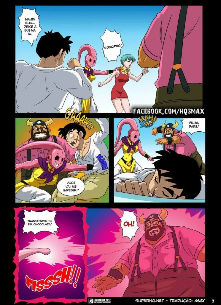 Exploração Erótica Brutal: Majin Buu Violenta Bulma em HQ Pornô de Dragon Ball Z Exploração Erótica Brutal: Majin Buu Violenta Bulma em HQ Pornô de Dragon Ball Z